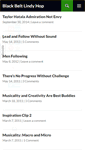 Mobile Screenshot of blackbeltlindy.john-refactored.com